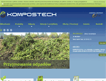 Tablet Screenshot of kompostech.pl